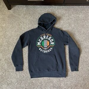 UFC Black McGregor Hoodie for Men
